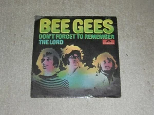 THE BEE GEES. DON'T FORGET TO REMEMBER. POLYDOR 59324 (SUPER GERMAN 45) - Picture 1 of 4