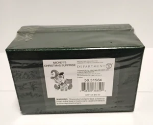 “Mickey’s Christmas Surprise” Bejeweled Collection by Dept. 56 #56.31584; Disney - Picture 1 of 5
