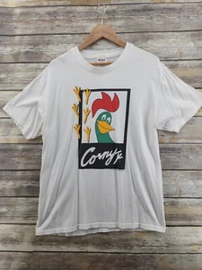 Kelloggs Corn Flakes Cereal Vintage 1996 Rooster Corny Adult Size Large USA - Picture 1 of 8