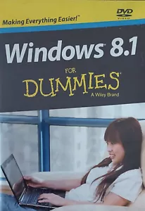 WINDOWS 8.1 FOR DUMMIES DVD VIDEO A WILEY BRAND NEW & SEALED - Picture 1 of 2
