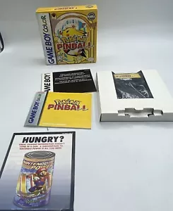 Pokemon Pinball GBC Game Boy Color Complete CIB Very Good Condition. W/manual - Picture 1 of 15