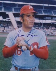JOSE PAGAN PHILLIES SIGNED AUTOGRAPHED 8X10 PHOTO W/ COA - Picture 1 of 1