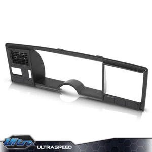 Fit For 1988-1994 Chevrolet GMC C/K Truck Gauge Cluster Dash Bezel Trim Black - Picture 1 of 12