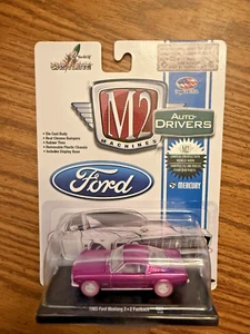 M2 Machines Auto-Drivers 1965 Ford Mustang 2+2 Fastback PINK 1/500 - Picture 1 of 2