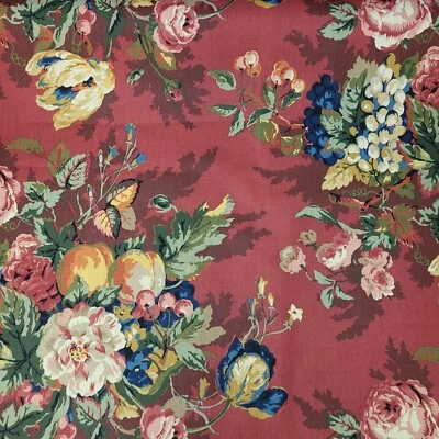 Queensland in Crimson BTY 54" Wide P Kaufmann 100% Cotton Duck - Image 1 of 3