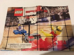 2003 Lego 3440 Instructions Only - Lego Sports Basketball Manual - Picture 1 of 4
