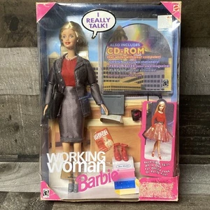 Vintage 1999 Working Woman Barbie Mattel NEW OPEN BOX READ DESC - Picture 1 of 8