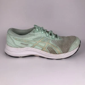 Asics Girls Gel-Contend 8 101A259 Green Running Shoes Sneakers Size 6 Youth - Picture 1 of 12