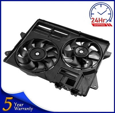 Radiator Cooling Fan For Ford Mustang 2015-2017 V6 3.7L / 2018-2021 V8 5.0L Auto Foto 1 de 4
