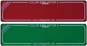 Cottage Mills Inc (6954Z) Color Evaluator Red & Green - Picture 1 of 1