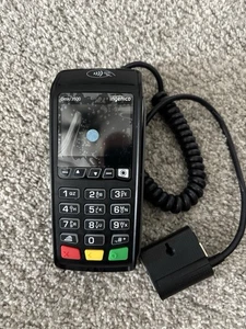 Ingenico Desk/3500 schwarz Handheld Ethernet Farbe Kreditkarten Terminal nur Teile - Bild 1 von 3