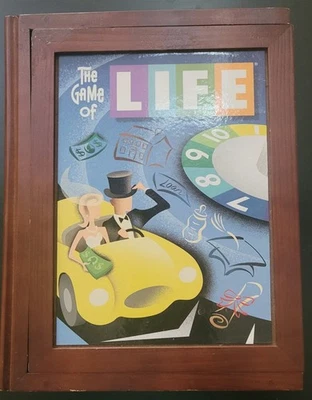 The Game of LIFE 2007 colección de juegos caja de madera estante para libros 100 % completo Foto 1 de 4