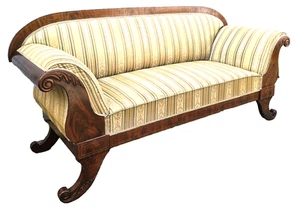 BIEDERMEIER SOFA - MAHAGONI - ca 1830 - Bild 1 von 8