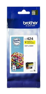 Inktcartridge brother lc-424y geel | 5 stuks - Afbeelding 1 van 1