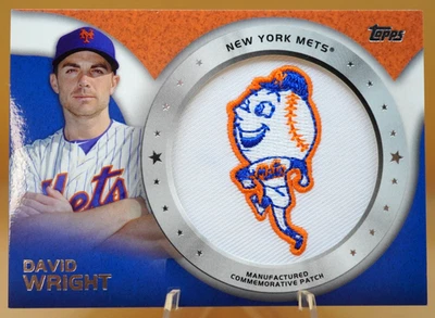 2014 Topps Manufactured Commemorative Team Logo Patch David Wright #Cp-40 - Image 1 of 2