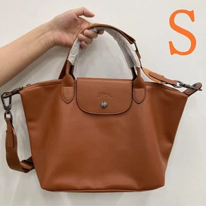 Longchamp Le Pliage Cuir S Handtasche Nuts - Leder Neu Japan - Bild 1 von 9
