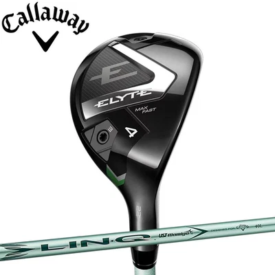 Womens Callaway ELYTE FAST 6H-Hybrid 28eg RH Green40 graphite Flex Ladies HC - Image 1 of 4