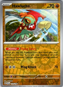 Hawlucha Reverse Holo 118/198 SV01: Scarlet & Violet Rare - NM - Picture 1 of 2