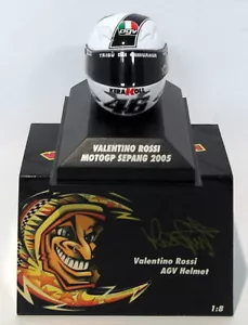 Minichamps 1/8 Scale 397 050066 - AGV Helmet Moto GP Sepang 2005 V. Rossi - Picture 1 of 1