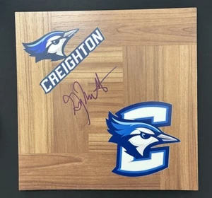 Greg McDermott Signed Autographed Floorboard Creighton Blue Jays Basketball - Picture 1 of 2