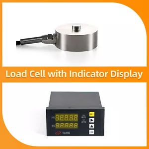 Digital Force Gauge with Load Cell Sensor Test Force Weight Pressure 0-5T - Picture 1 of 136