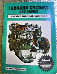 Inboard Engines And Drives Service Manual Volume 1 Intertec 1984 Gas & Diesel - Bild 1 von 5