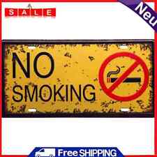 NO Smoking Metal Plate Poster Bar Pub Tin Plaques Vintage Painting Wall Signs NI