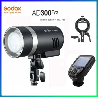 Godox AD300pro 2.4G TTL 300Ws Li-ion Battery Strobe Outdoor Flash +Xpro Trigger  - Image 1 of 4