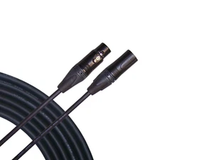 Mogami #2549 Neutrik XLR Black/Gold Microphone Cable - Picture 1 of 3