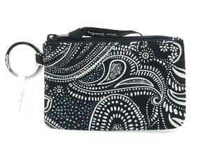 Vera Bradley Stellar Paisley Baumwolle Reißverschluss Ausweisetui Neu mit Etikett - Bild 1 von 2