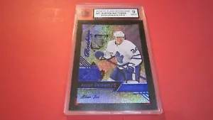 2016/17 Fleer Showcase Auston Matthews #21 Blue Ice 059/199 RC KSA 9 - Picture 1 of 6