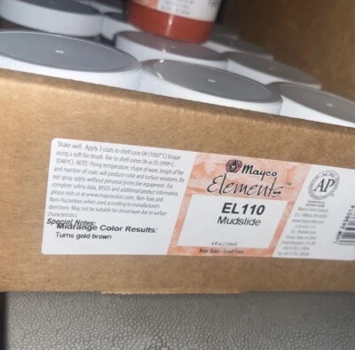 Mayco esmaltes cerámicos Mudslide (descontinuado) Foto 1 de 3