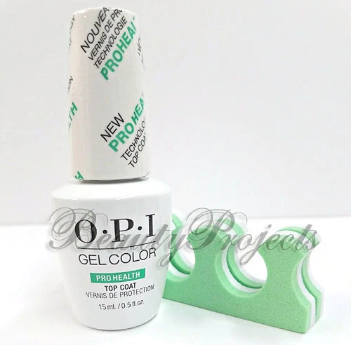OPI GelColor Prohealth Top Coat Healthy Nail GC040 Soak Off LED Gel .5oz +bonus! - Image 1 of 1