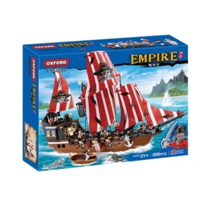 OXFORD Empire Age Of Exploration Pirate Ship EM3732 Figures Brick Block Toy - Picture 1 of 12