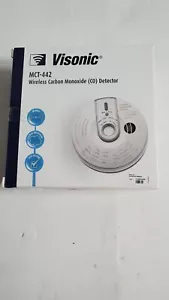 Visonic MCT-442 N SMA (2.4GHz) WH Wireless Carbon Monoxide Detector New - Picture 1 of 5