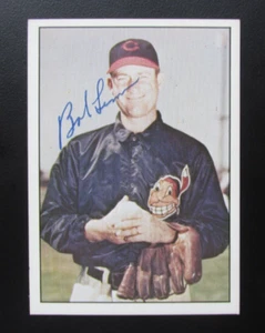 1979 TCMA THE 1950'S BOB LEMON #19 SIGNED AUTOGRAPH CARD HOF INDIANS D.2000 - Picture 1 of 1