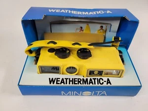 110 Underwater Minolta Weathermatic A In Original Box! No Paperwork. Untested - Picture 1 of 9
