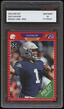 ZACH WILSON 2021 PRO SET #PS5 LEAF 1ST GRADED 10 ROOKIE CARD RC NCAA BYU COUGARS