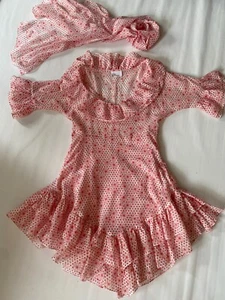 Luxus LISA MARIE FERNANDEZ Kleid Strand Baumwolle + Tuch Gr. L wie neu UVP680€ - Bild 1 von 7