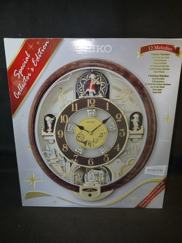 Seiko Musical Clock Special Collectors Edition 12 Popular And Christmas Melodies Cover