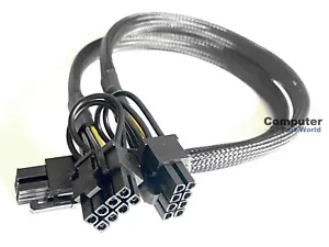 8+8pin PCI-E VGA Power Supply Cable for CORSAIR CX550F RGB and GPU 50cm - Picture 1 of 2