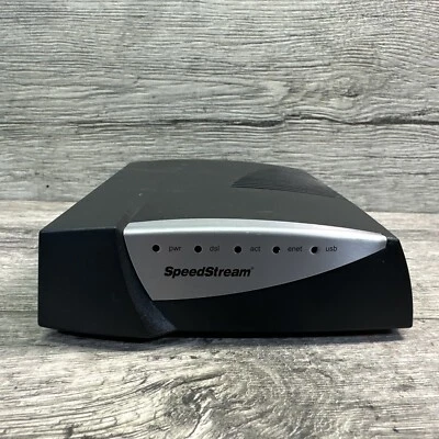 EfficientNetworks SPeedStream 5667 USB/EthernetADSLModem WithoutPowerCord #M30-3 - Image 1 of 4
