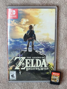Nintendo Switch The Legend of Zelda Breath of the Wild Complete in Case - TESTED - Picture 1 of 3