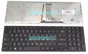 New Toshiba Satellite P50-A P50T-A P55-A P55T-A P70-A P75-A Keyboard Backlit US - Picture 1 of 3