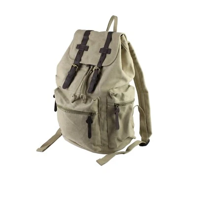 Bolso de libro escolar de viaje de lona deportiva 30L mochila senderismo camping unisex Foto 1 de 2