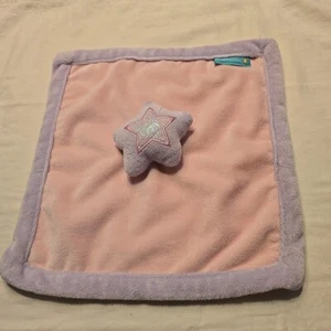 Tiddliwinks Sparkly Star Lovey Pink Purple 12" Square Security Soother Baby - Picture 1 of 4