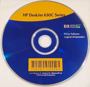 VTG Printer Software - HP DeskJet 630C Series - Hewlett Packard Windows 95 98 NT - Picture 1 of 2