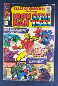 Tales of Suspense (1959) #67 en muy buen estado/bien (5,0) Jack Kirby Don Heck Iron Man Cráneo Rojo - Imagen 1 de 2
