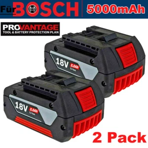 2X 5.0Ah Power Battery Pack For Bosch BAT609 BAT618 BAT612 BAT610 BAT611 Tool - Picture 1 of 12