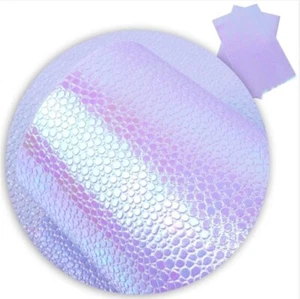 ROTOLO ECOPELLE viola AB litchi iridescente 12" x 55" 1071934 ciottolato - Foto 1 di 1